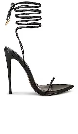Luce Minimale Heel in Black | Revolve Clothing (Global)
