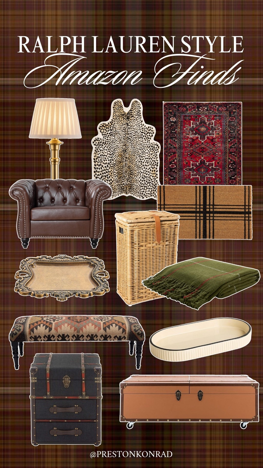 Ralph Lauren style inspo all from Amazon

#LTKHome #LTKFindsUnder100 #LTKMens