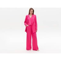 Women Pants Suit, Pink Pants, Linen Palazzo Set, Shorts Fuchsia Oversized Blazer, Prom Suit | Etsy (US)
