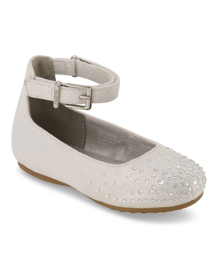 Toddler Girls Ankle Strap Rhinestone Dress Shoes | Macys (US)
