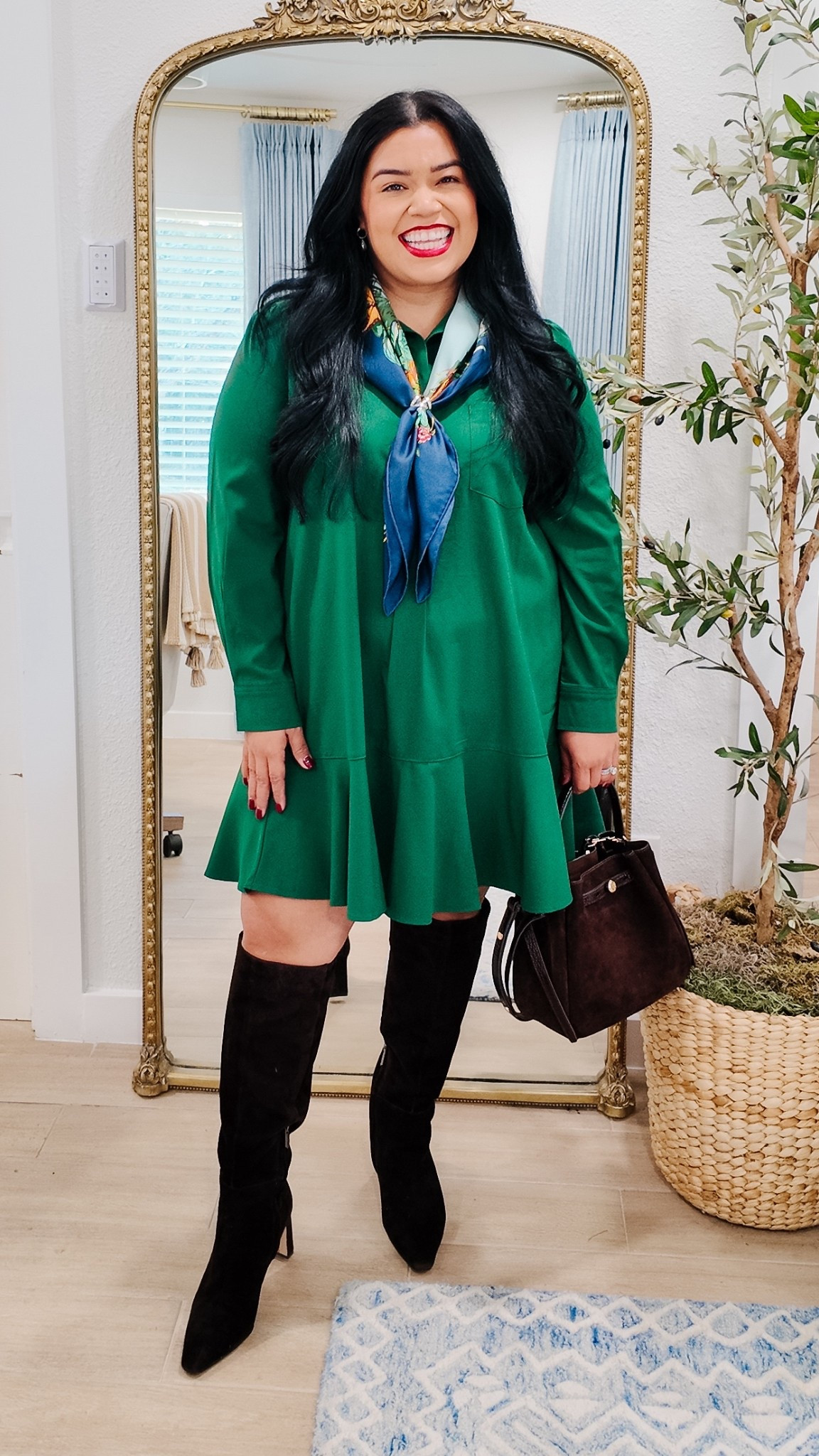 Tuckernuck always has the best dresses. I’m wearing a XL in all but they do run a tad small especially in the bust area. So if you’re in between sizes I would size up. 
I’m 5’1” and the length is perfect! 

I’ve linked some similar items 

Tuckernuck, shirt dress, Sam Edelman, chocolate suede boots, Tory Burch bag, Romy bag, smiles and pearls 

#LTKPlusSize #LTKMidsize #LTKPetite