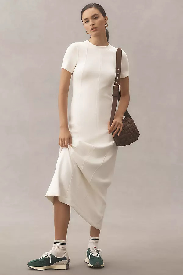 Varley Short-Sleeve Hattie Maxi Dress | Anthropologie (US)
