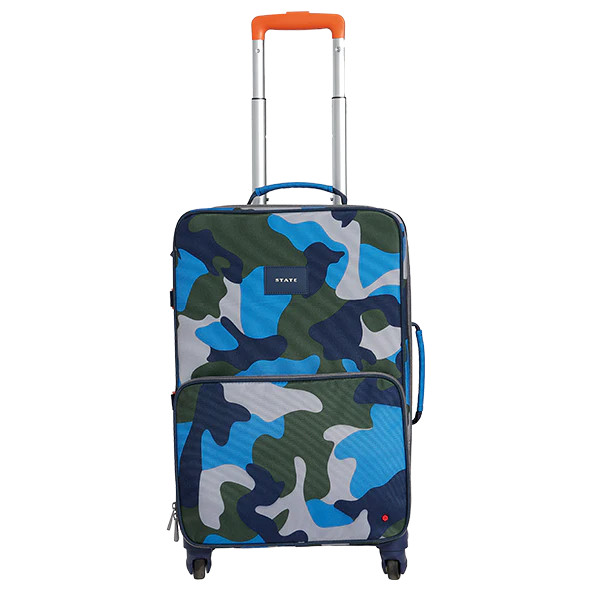 Logan Suitcase Printed Canvas Camo | STATE Bags