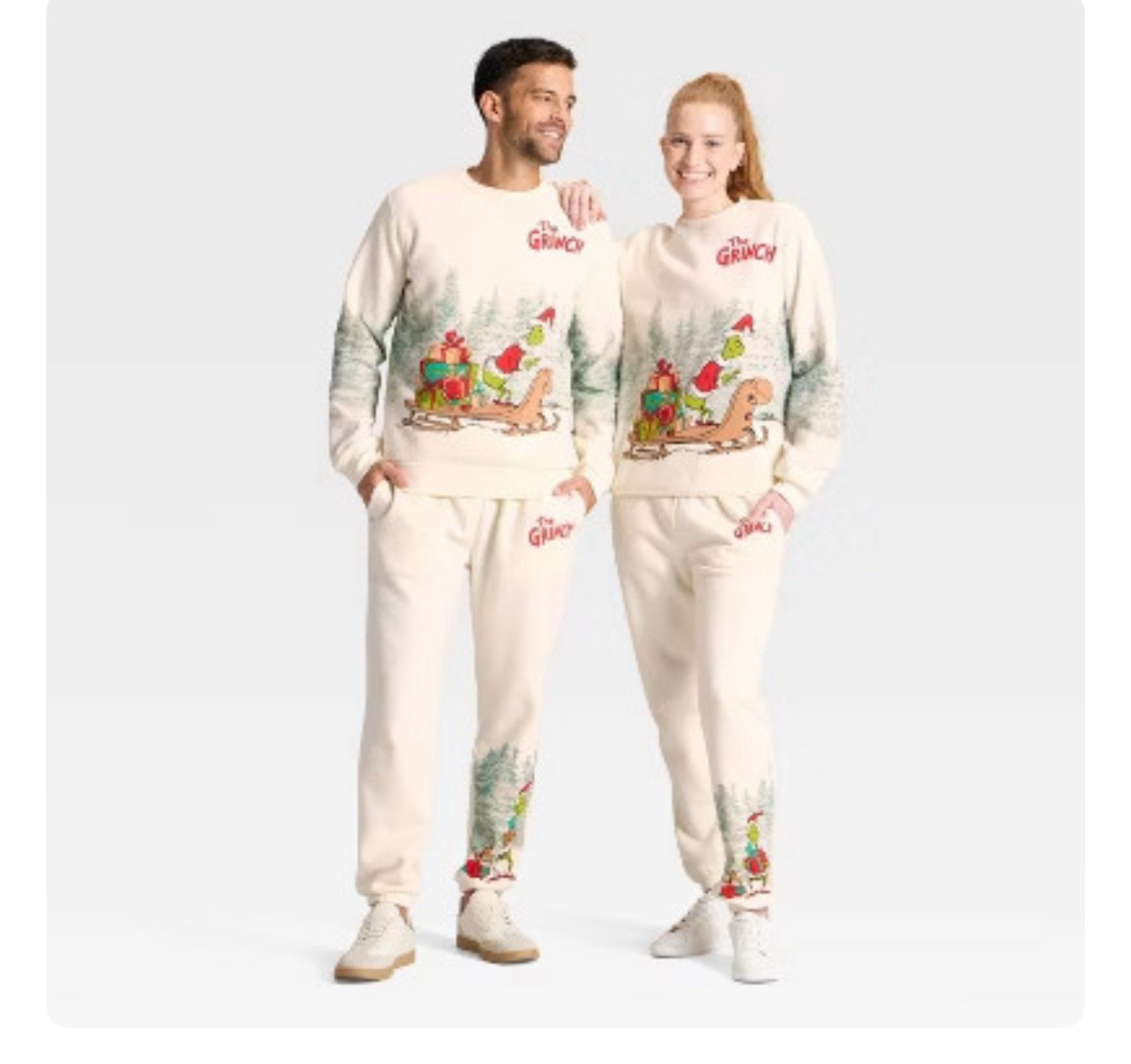 Adult matching Grinch sweatshirts 

#LTKSeasonal #LTKHoliday #LTKGiftGuide