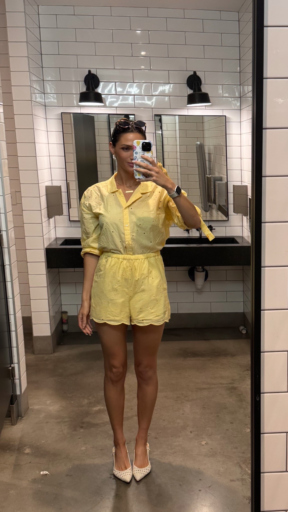 The perfect butter yellow spring eyelet set! 

#LTKStyleTip #LTKSeasonal #LTKSaleAlert