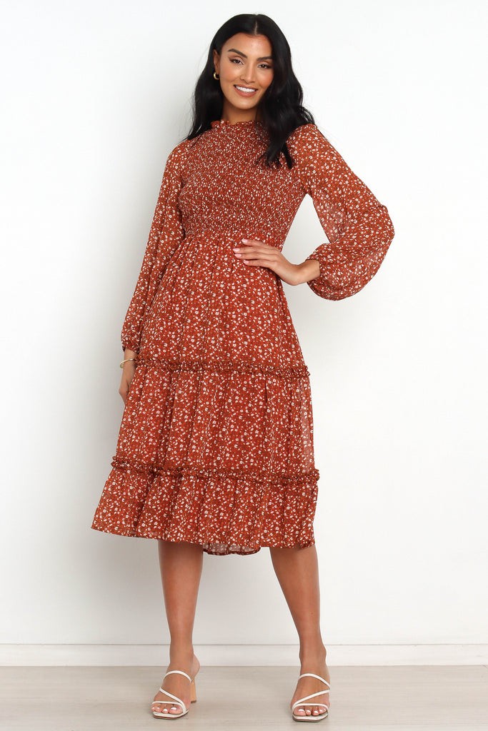 Valente Dress - Rust | Petal & Pup (US)