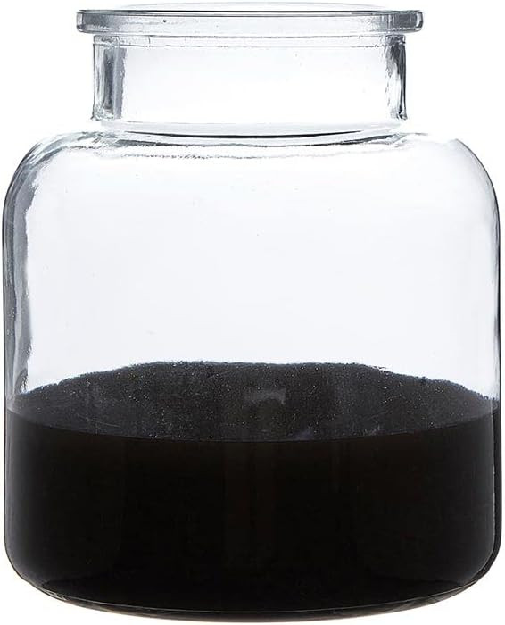 Santa Barbara Design Studio Vase TableSugar Collection - Modern Style Dipped Base Glass Vase, 6.5... | Amazon (US)