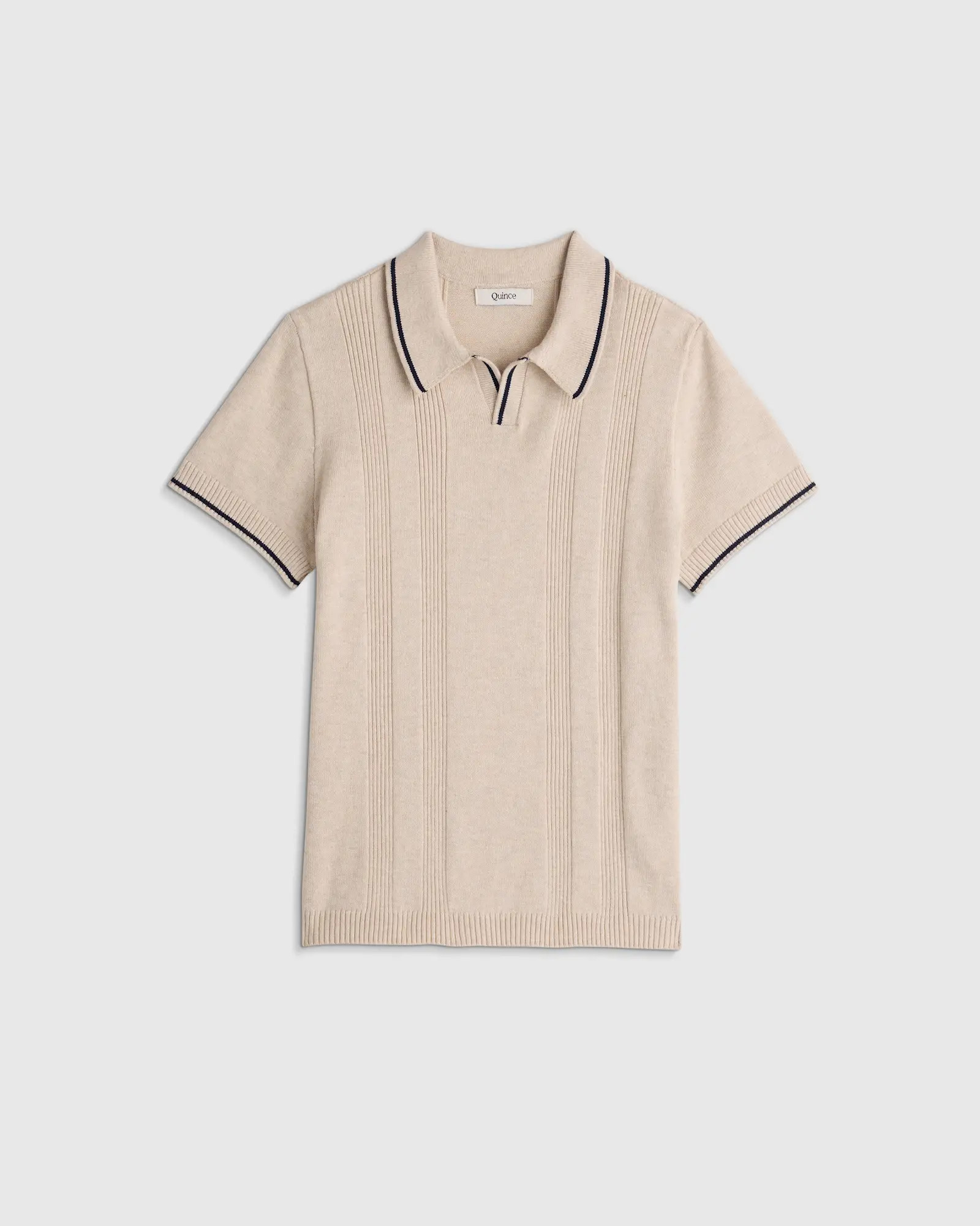 Boys 100% Organic Cotton Short Sleeve Sweater Polo | Quince