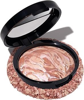 LAURA GELLER NEW YORK Baked Bronze-N-Brighten Bronzer Powder - Fair - Natural Bronze Glow | Amazon (US)