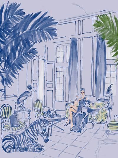 My Menagerie by Rose Morrison on Artfully Walls | Artfully Walls