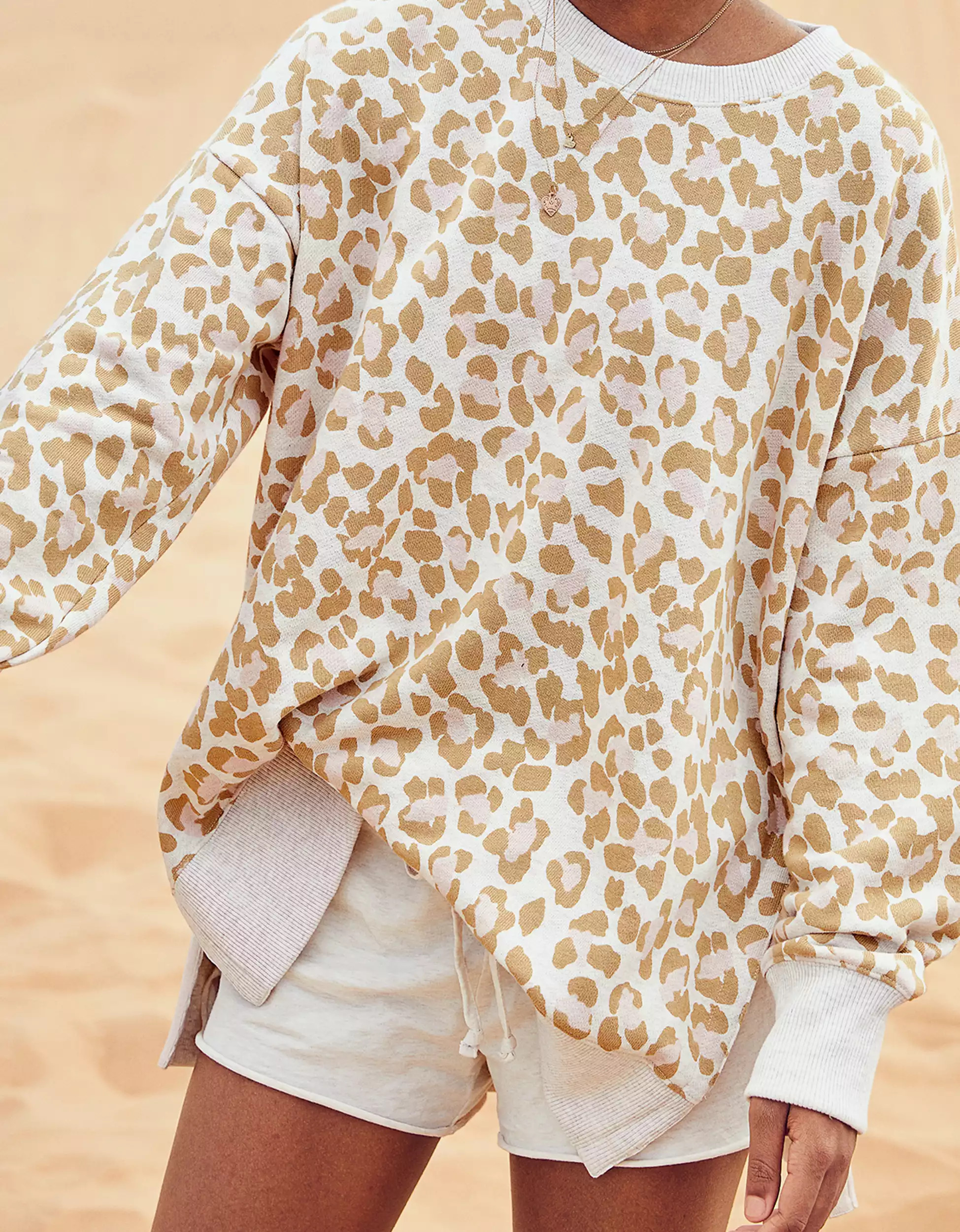 Aerie Oversized Desert Sweatshirt | American Eagle Outfitters (US & CA)