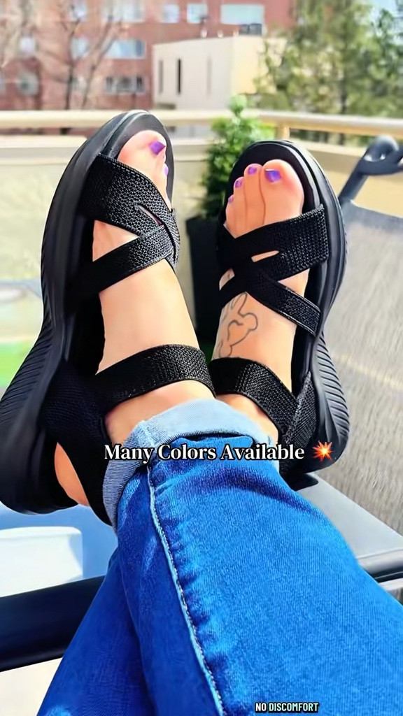 These are the most comfortable slip on and go sandals! These Skechers are true to size ✨

#LTKMidsize #LTKOver40 #LTKootd