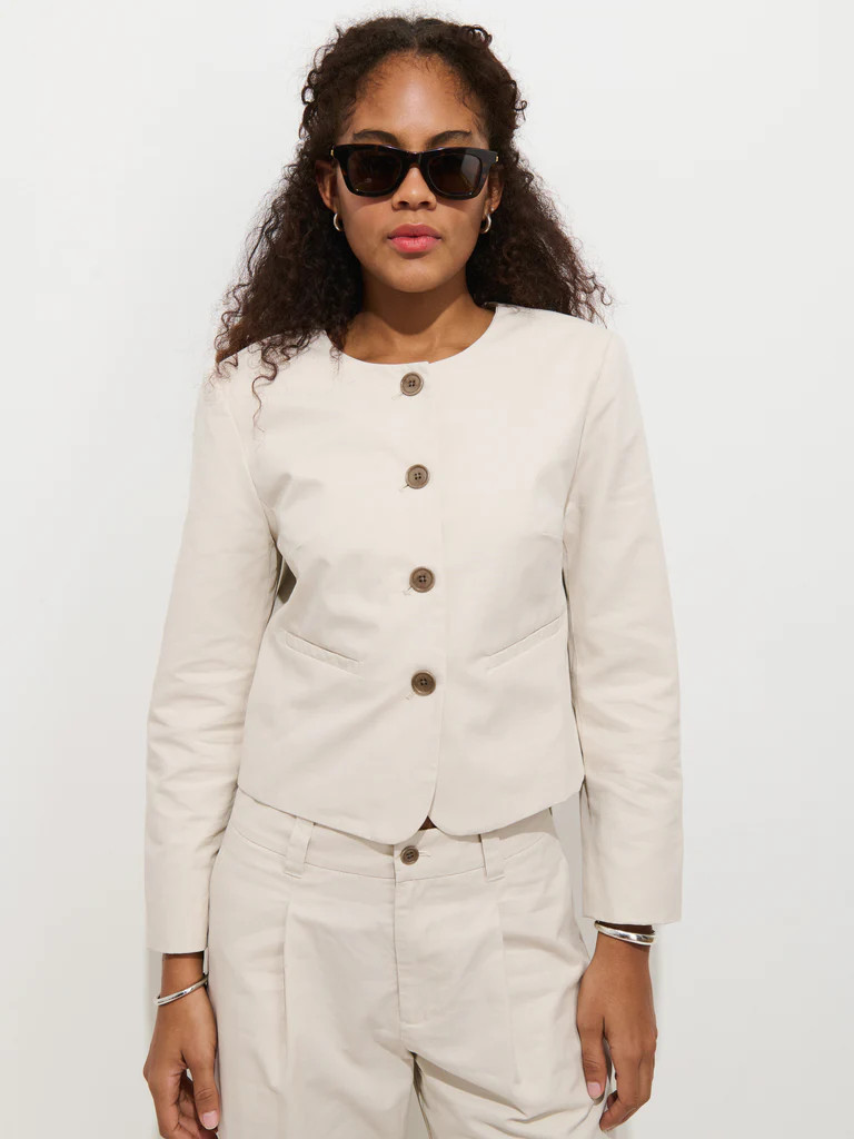 Soho Jacket In Cotton Linen | Alex Mill
