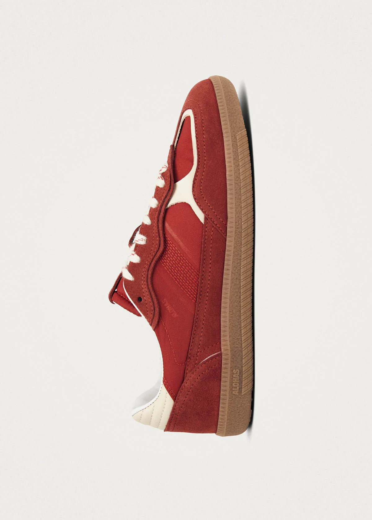 Tb.490 Rife Sheen Red Leather Sneakers | ALOHAS | ALOHAS (Global)