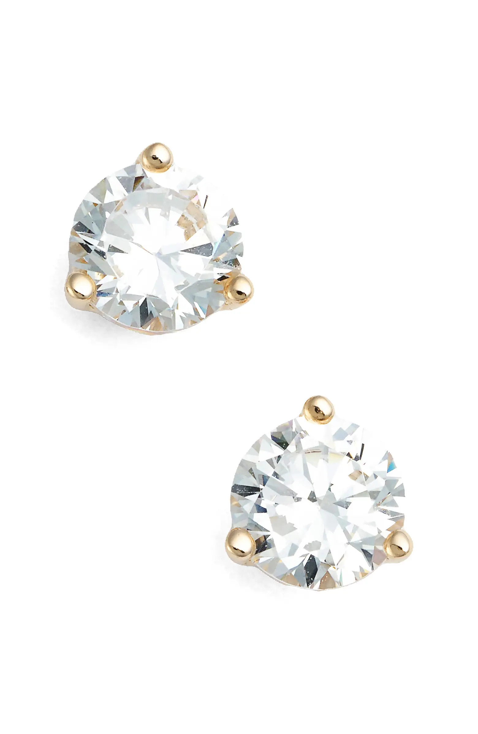 Cubic Zirconia Stud Earrings - 1.0ct. | Nordstrom
