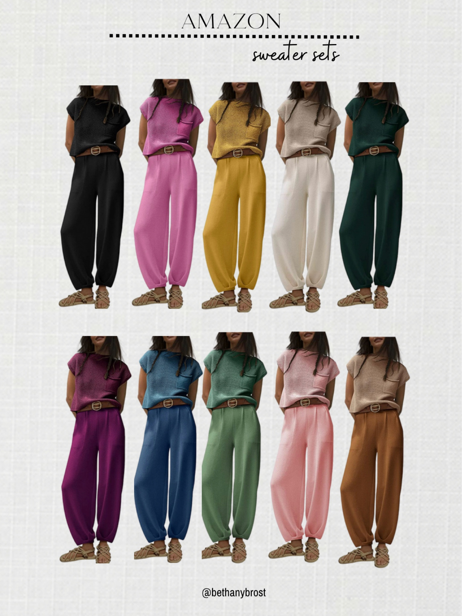 The ONE set you need. 15 colors, under $50 bucks. Ordered a few colors!
Amazon fashion!
Mother’s Day outfit 
Summer outfit
Travel outfit
Causal style 


#LTKGiftGuide #LTKSeasonal #LTKunder50