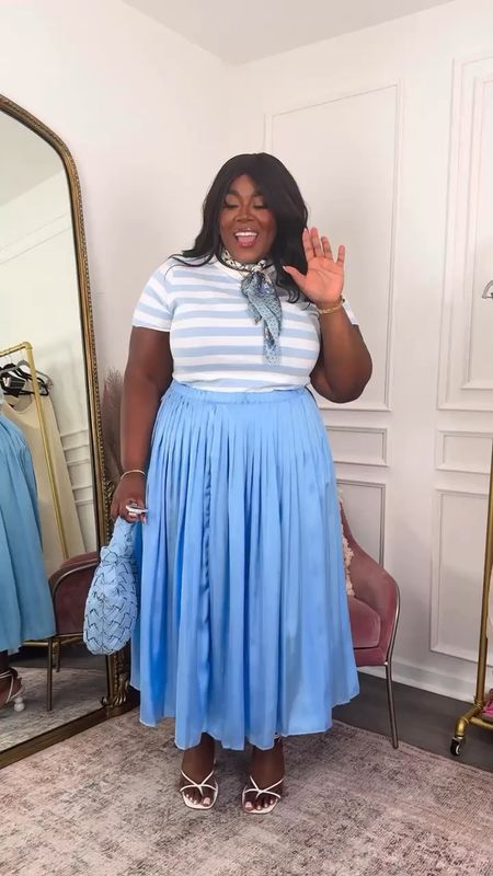 I can’t get over how this look turned out! This is what happens when you style versus just wearing✨

Tee XL
Skirt XXL

Plus Size Fashion, Plus Size Dresses, Plus Size Target Finds, nautical, wedding guest dress, spring fashion, summer trends 

#LTKFindsUnder50 #LTKPlusSize #LTKFindsUnder100