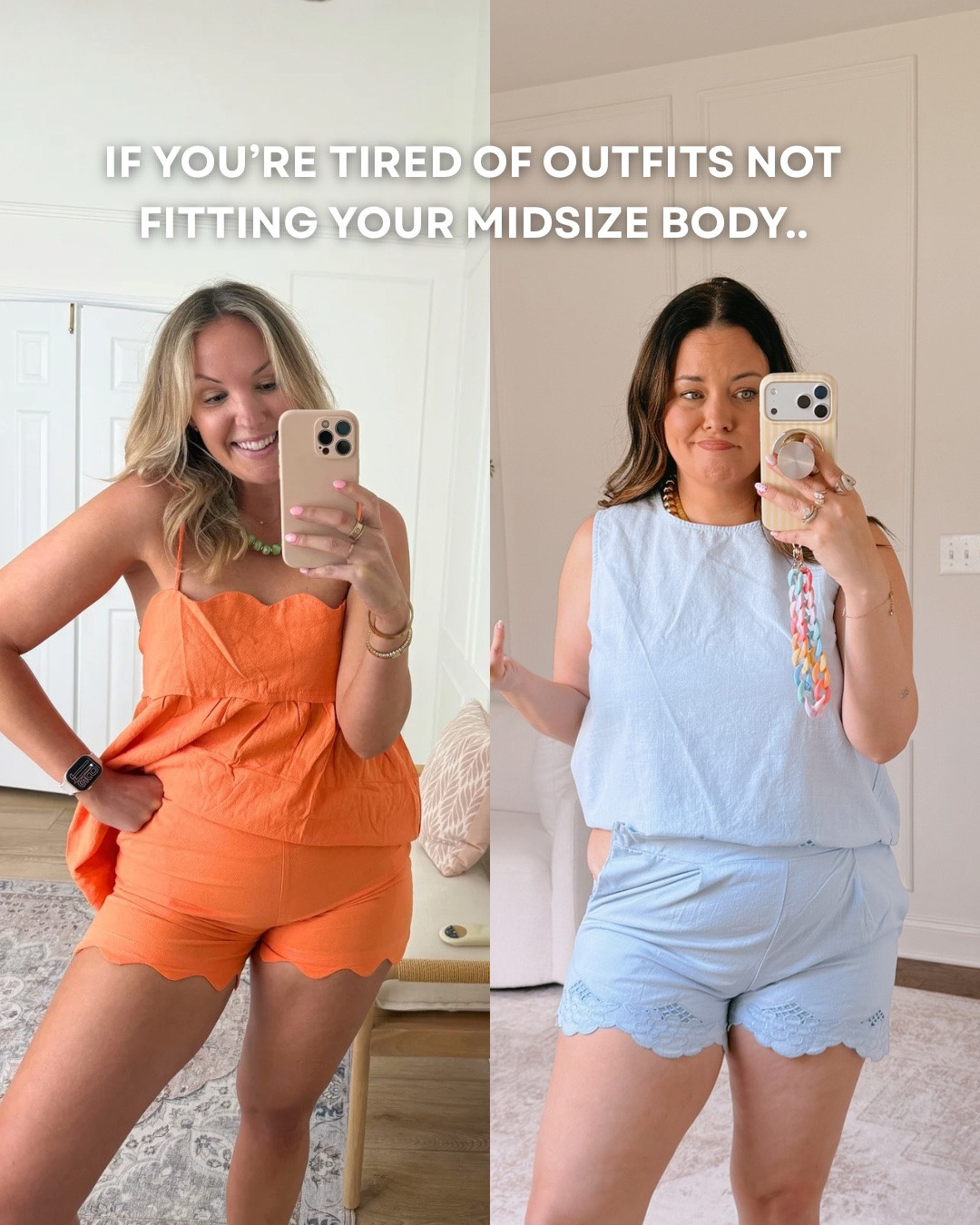 Teamed up with my girl @carly_heasley to share our favorite summer staples!!

#LTKootd #LTKmomlife #LTKMidsize