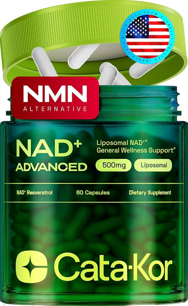 Liposomal NAD Supplement with Resveratrol – NMN Supplement Alternative – Third-Party Tested ... | Amazon (US)