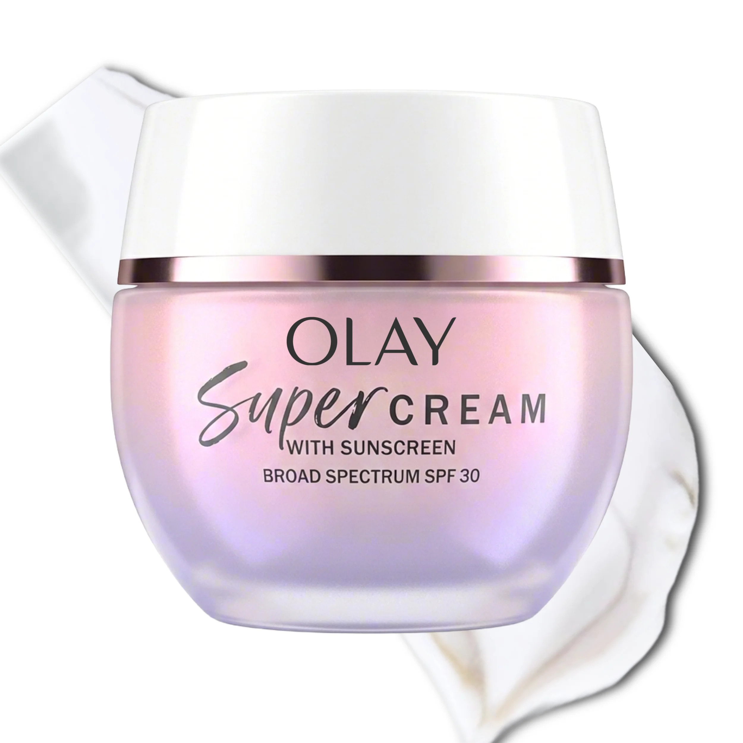 Olay Face Moisturizer, Super Cream SPF 30, Hydrating & Brightening w/ Niacinamide 1.7 fl oz | Walmart (US)