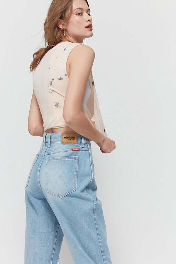 Wrangler Drew High-Waisted Jean - Lucille Blue | Urban Outfitters (US and RoW)