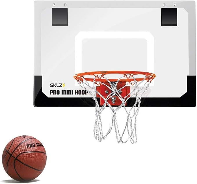Amazon.com : SKLZ Pro Mini Basketball Hoop with Ball, Standard (18 x 12 inches) : Toy Basketball ... | Amazon (US)
