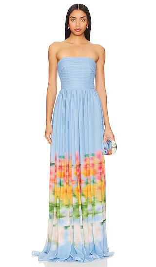 Camille Dress in Blue Multi | Revolve Clothing (Global)