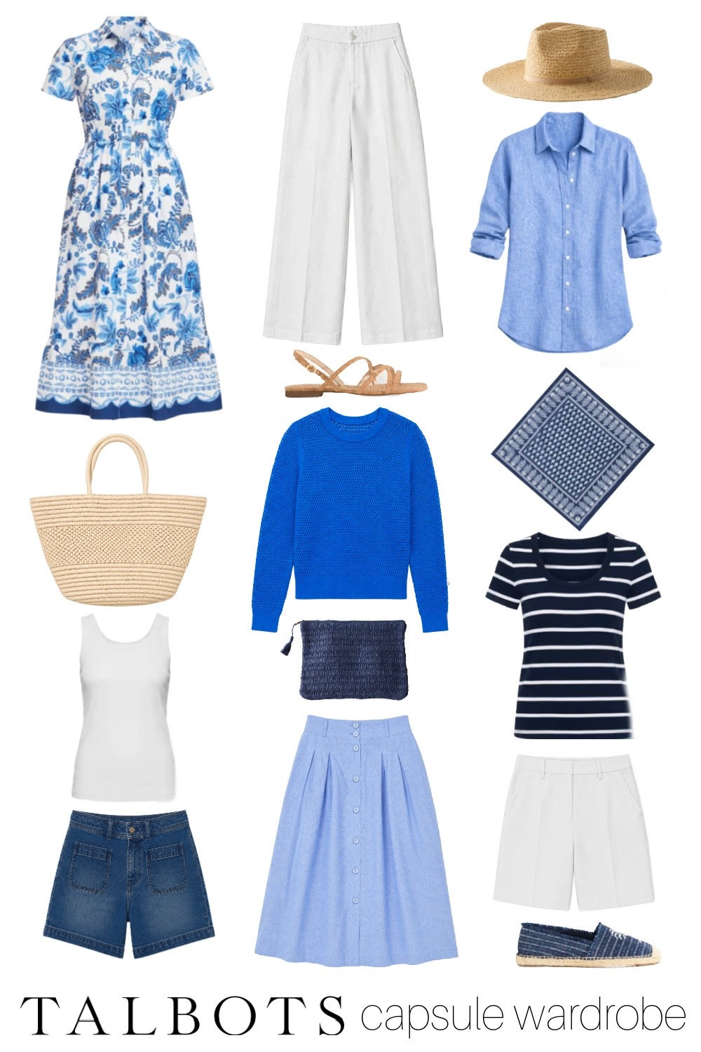 A summer capsule wardrobe of classic style and up to 40% off? Mix and match and save at @talbotsofficial with this fantastic summer sale and fantastic summer collection. This capsule comes in misses, petite, and plus sizes. #ad #talbots #MyTalbots #TalbotsPartner  @Talbots