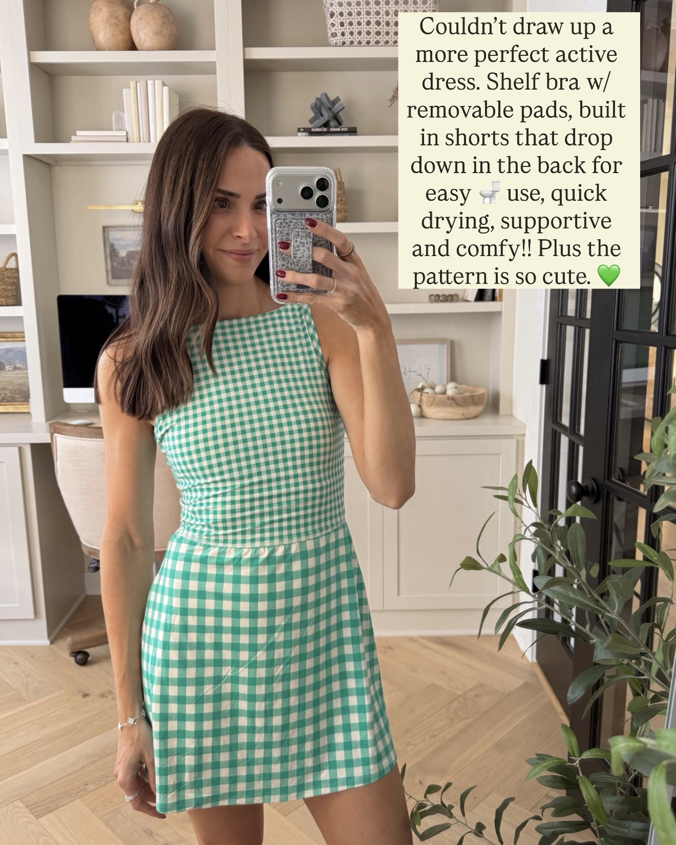 Back in stock!! Wearing a size S! 

Active dress / golf dress / pickleball outfit / tennis outfits 

#LTKfitnessgoals #LTKActive #LTKootd