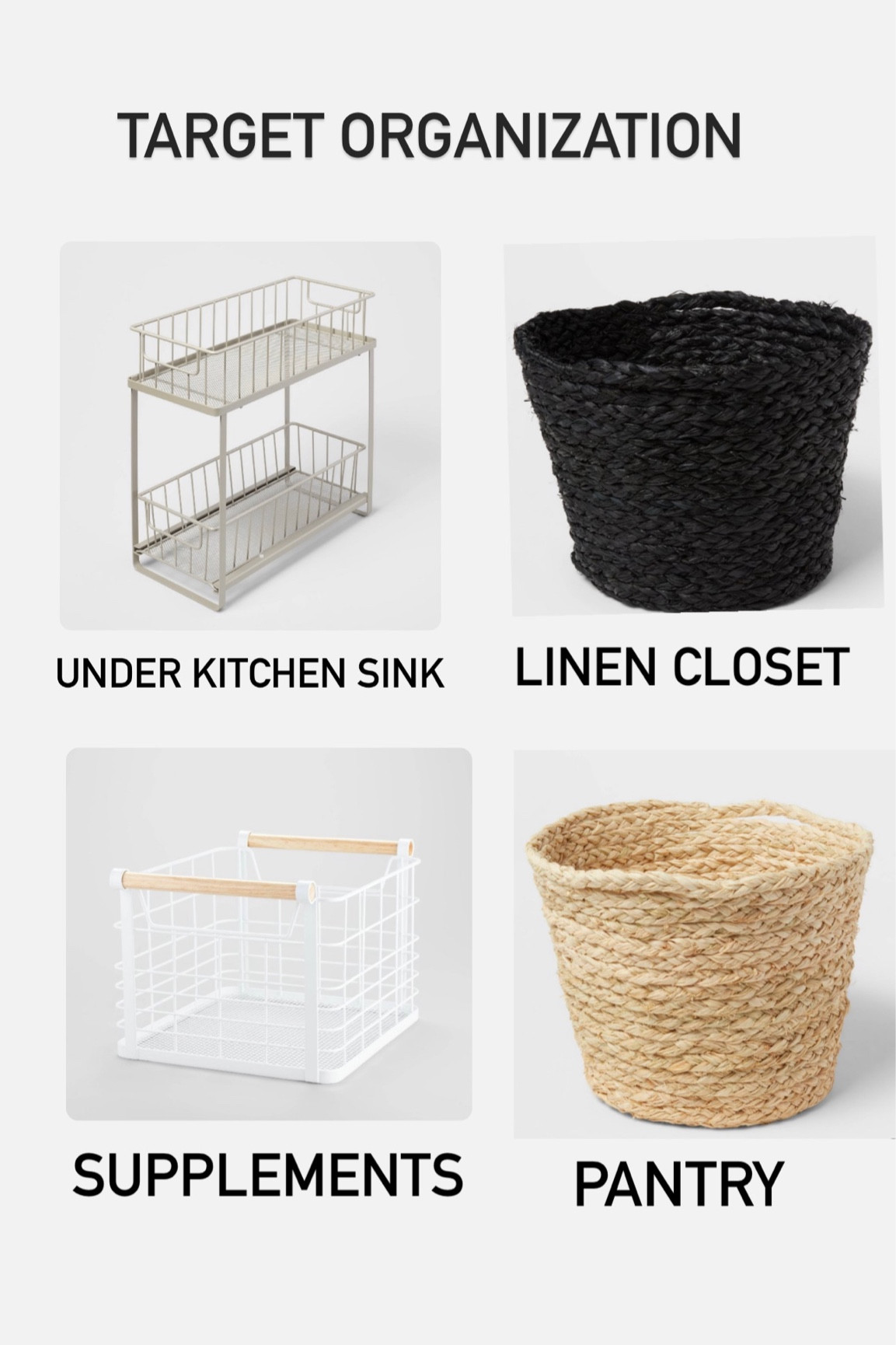 Home organization from Target 

#LTKhome #LTKFind #LTKunder100