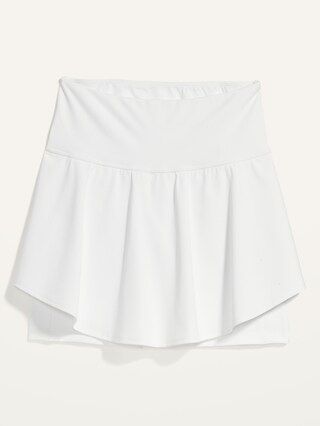 Extra High-Waisted PowerSoft Pleated Skort for Women | Old Navy (US)