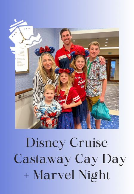 Our looks and must have items for our Spring Break Disney Cruise Day at Castaway Cay and Marvel Night on the Disney Wish 

#LTKfamily #LTKkids #LTKtravel