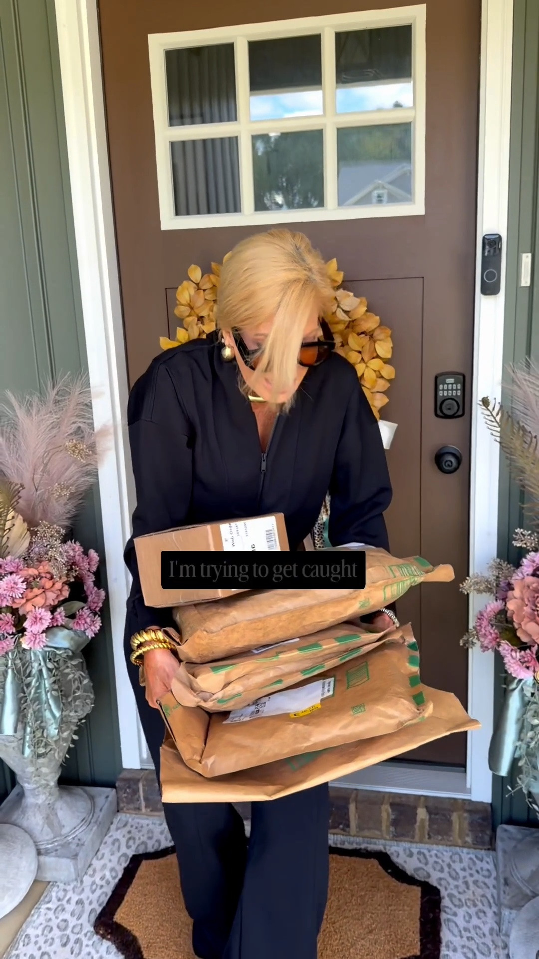 Anna caught me 🤣 What I ordered is linked below 🥰 I’m wearing a small in my outfit

#LTKdayinmylife #LTKootd #LTKvlog