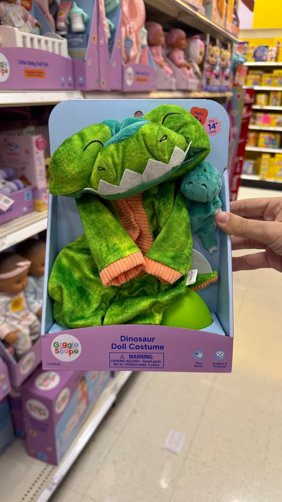 These Gigglescape Dinosaur Doll costume was so adorable I stopped right in my tracks when I saw it!

#LTKKids #LTKHoliday #LTKGiftGuide