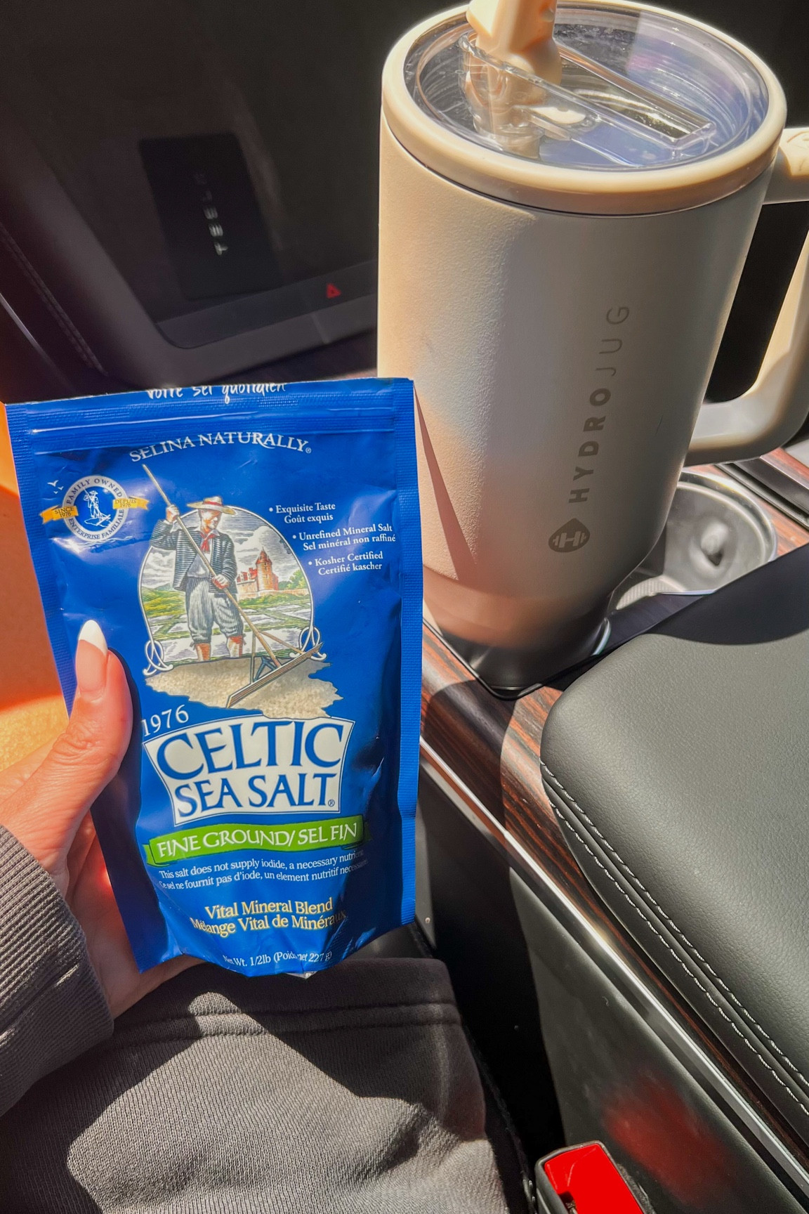 Adding a pinch of Celtic sea salt to my water everyday 🔑 

#LTKFindsUnder50 #LTKTravel #LTKFitness
