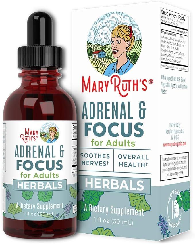 MaryRuth Organics Nootropic Focus Supplement for Adults | USDA Organic | Ginkgo Biloba & Astragal... | Amazon (US)