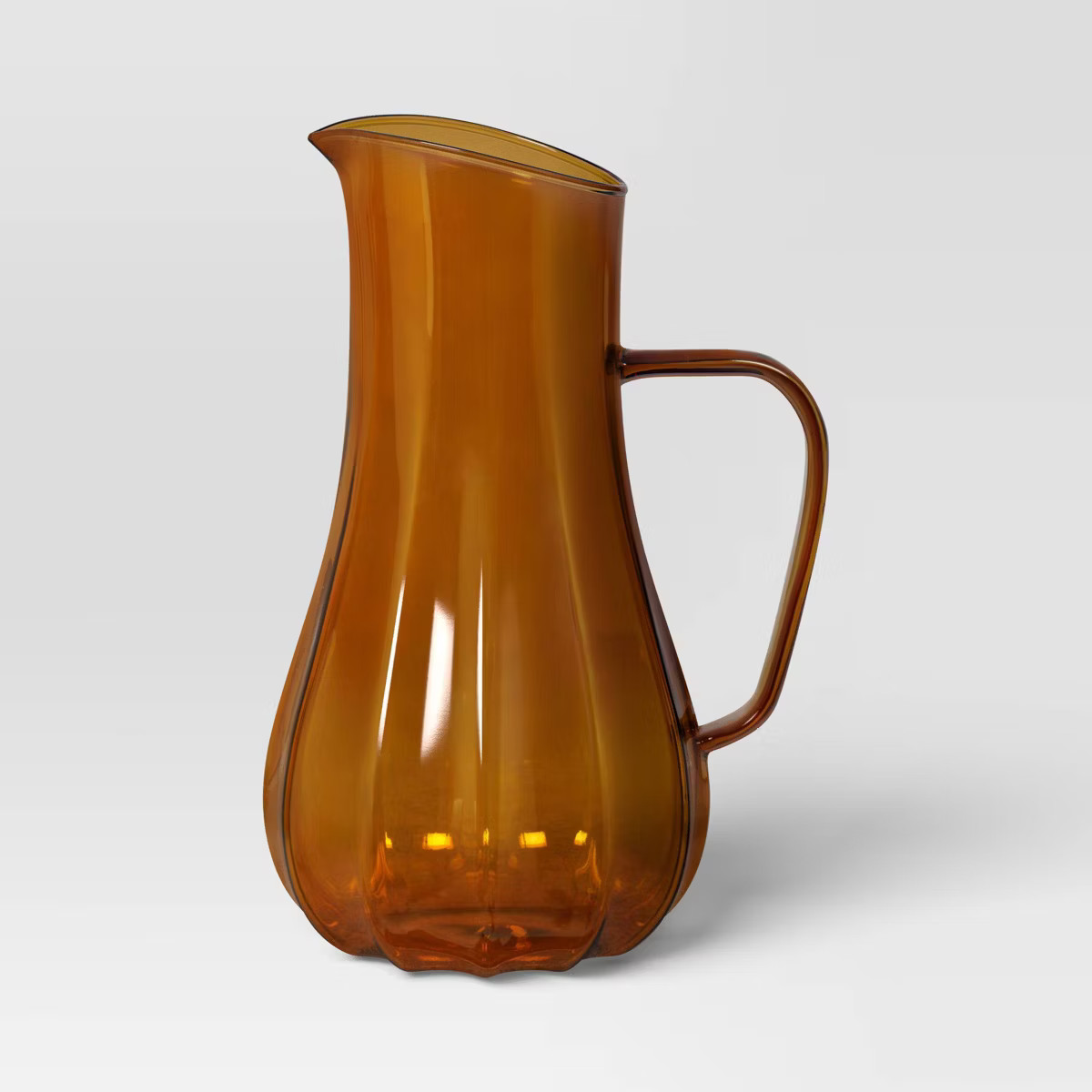 67.5fl oz Glass Beverage Pitcher Amber - Threshold™ | Target