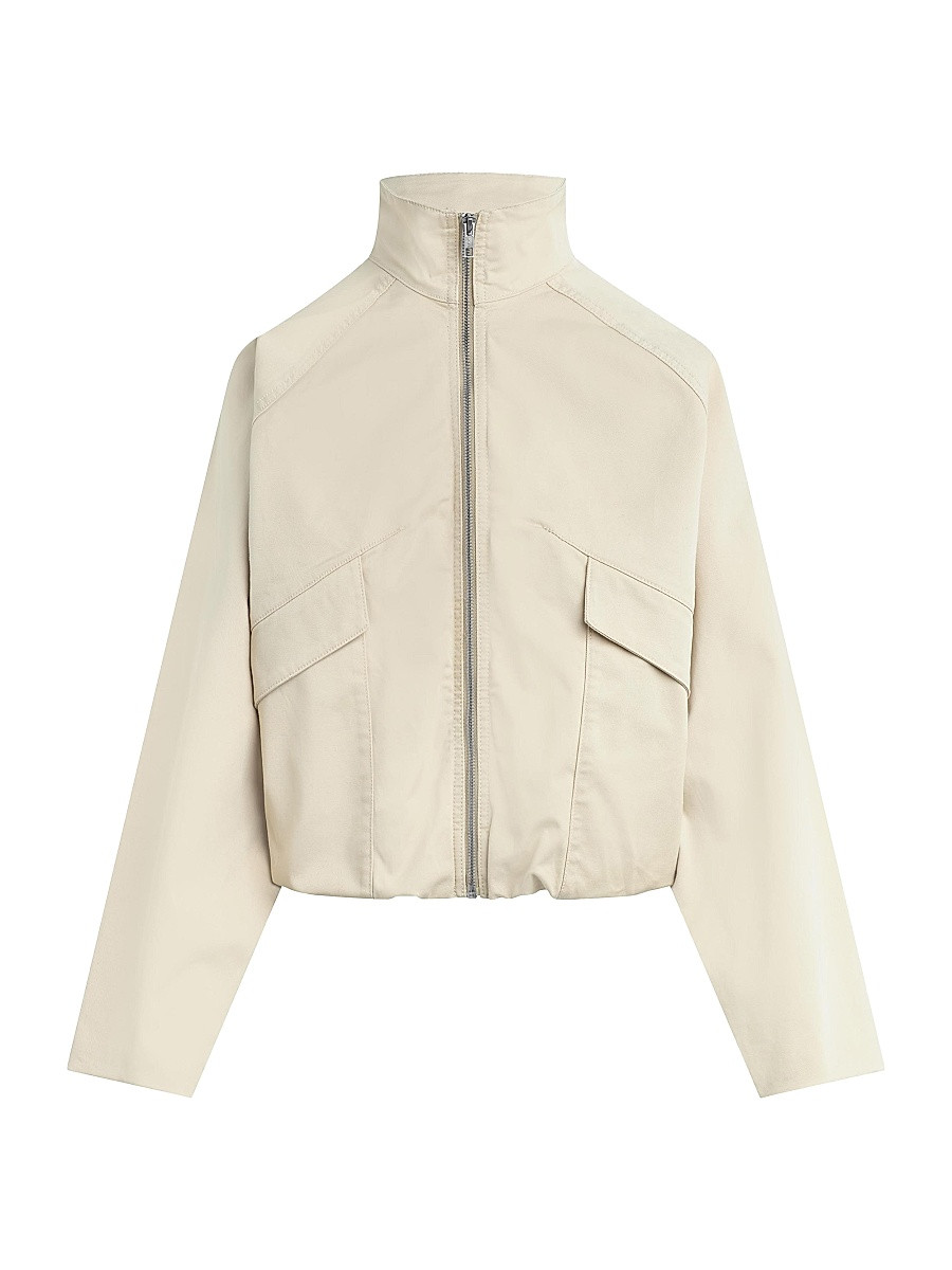 Women's The Zip Bubble Jacket - Stone - Size XS | Saks Fifth Avenue