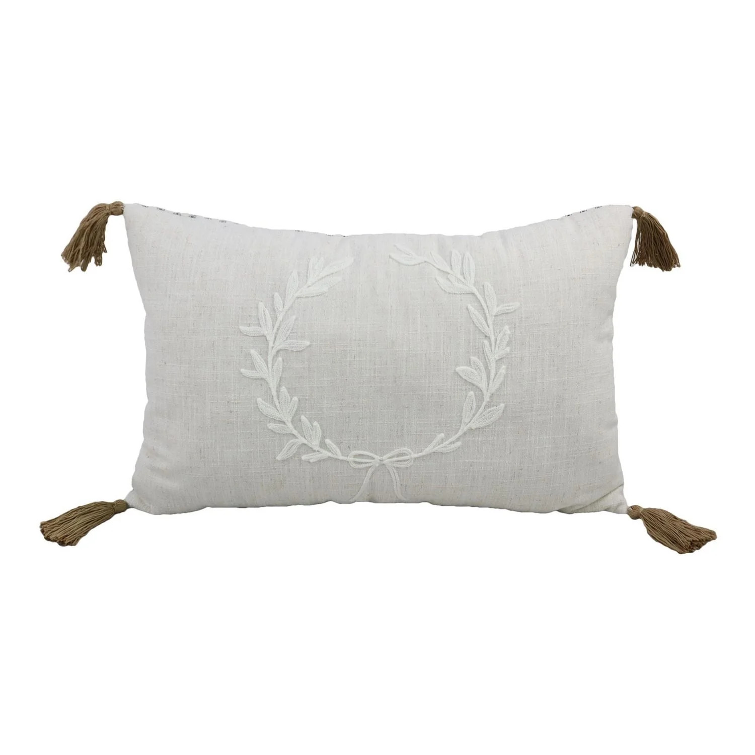 FRAÎCHE Holiday Wreath Cushion, 20x13-in | Walmart (CA)