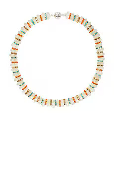 Julietta Heron Glass Necklace in Clear & Multi from Revolve.com | Revolve Clothing (Global)