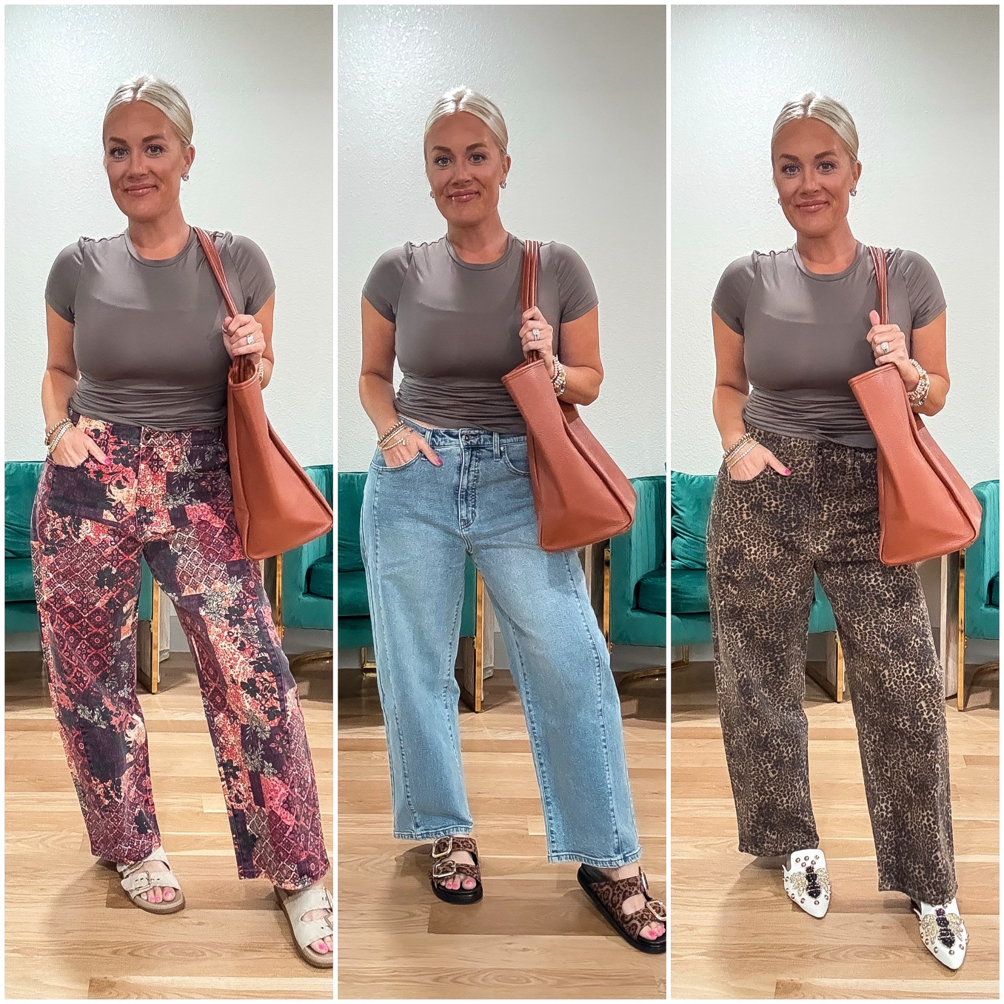 Teacher back to school outfit inspo 
Denim / size down one , top/medium

#LTKFindsUnder50 #LTKMidsize #LTKStyleTip