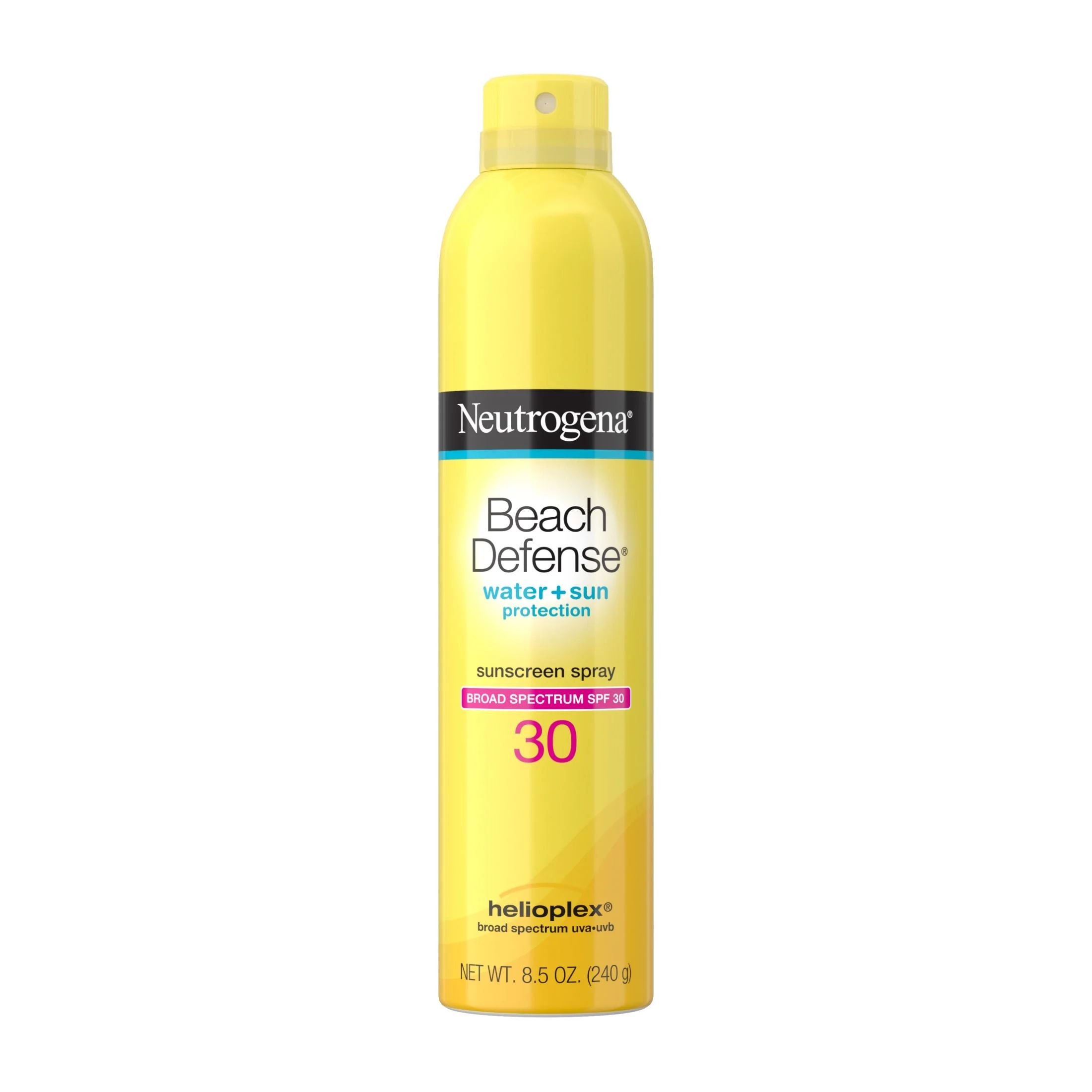 Neutrogena Beach Defense Spray Body Sunscreen, SPF 30, 8.5 oz | Walmart (US)