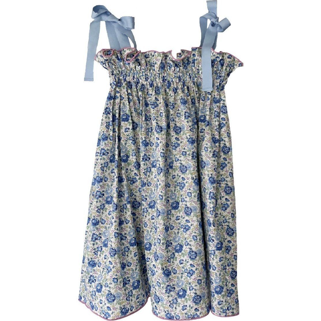 Jaime Dress, Blue Floral | Maisonette