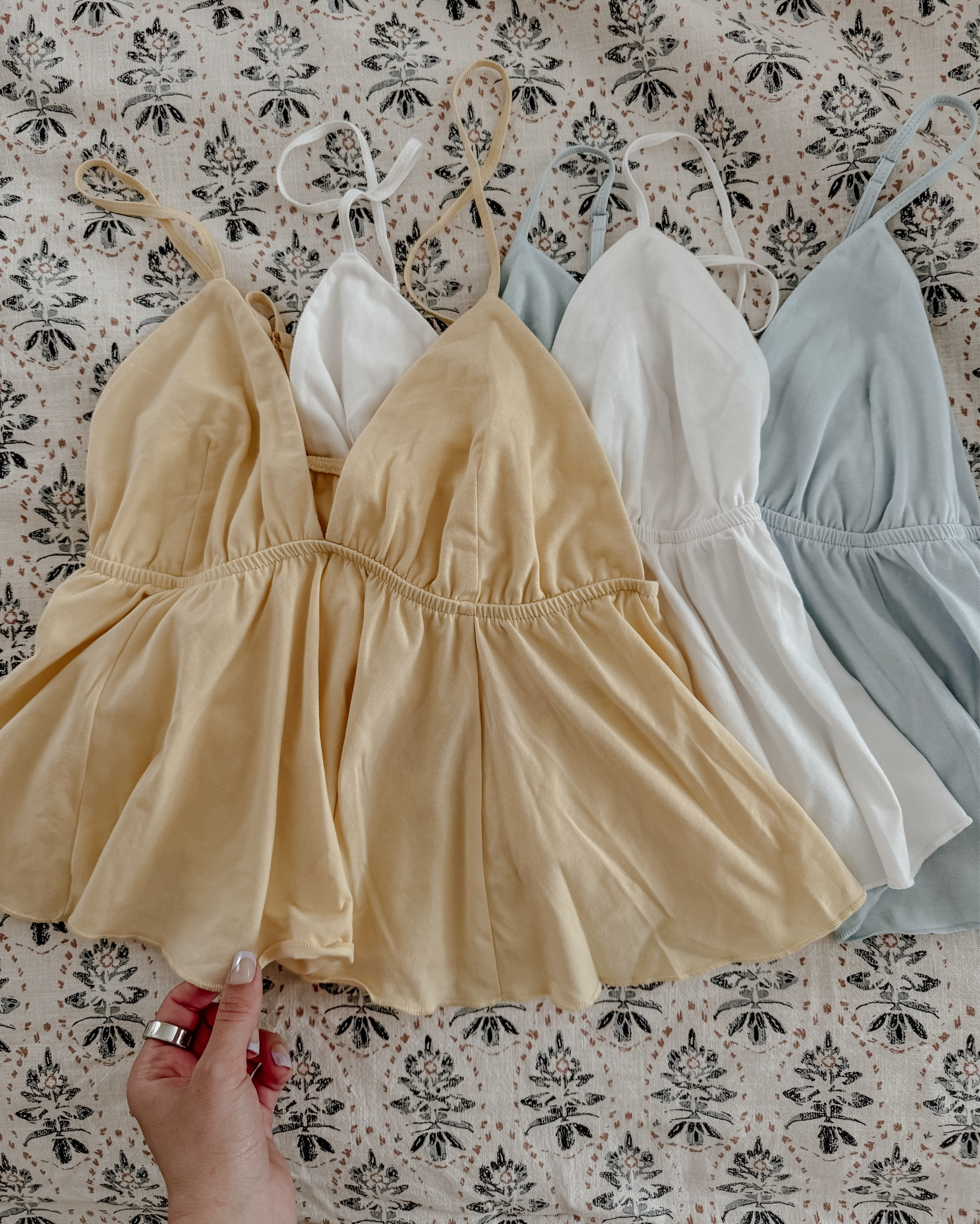 the cutest ruffle camis from target!! 💛 these are SO flattering and lightweight. perfect for spring/summer. 

#LTKFindsUnder50 #LTKU #LTKStyleTip