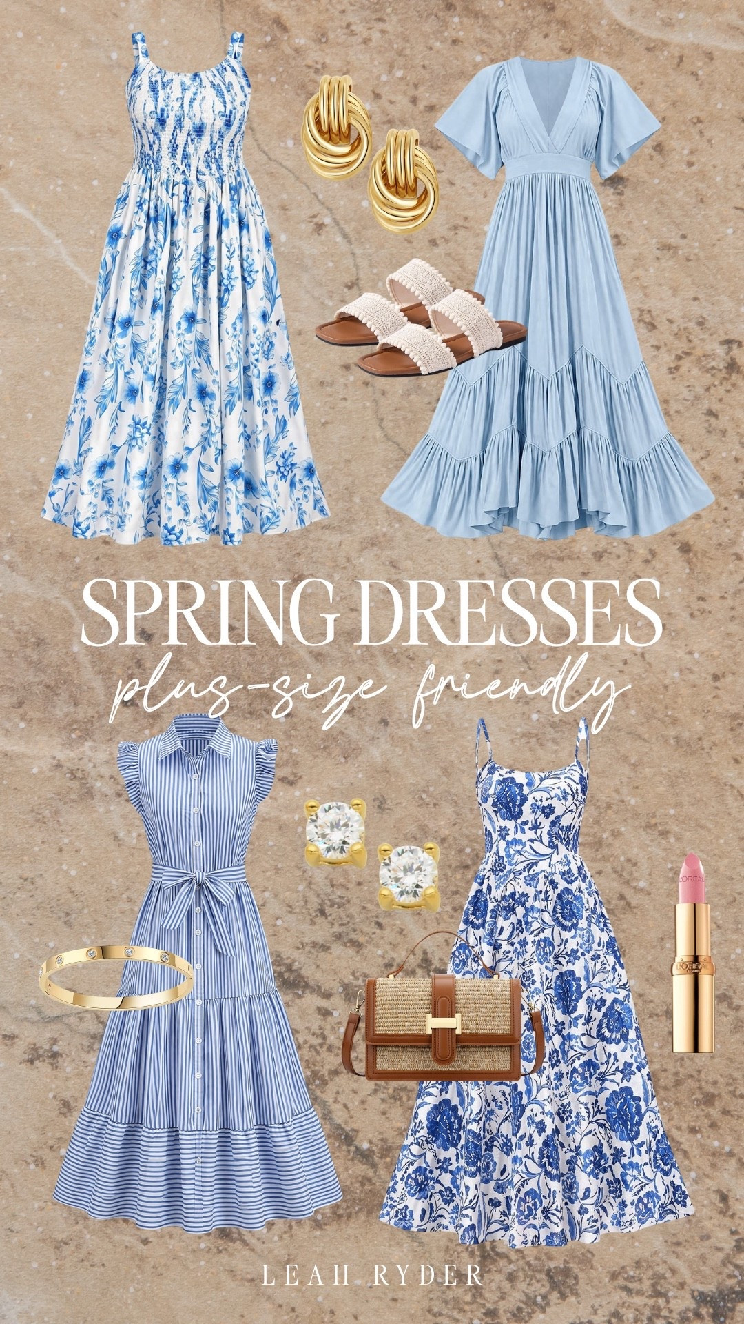 Okay these are the kind of dresses that make getting dressed so easy 💙 I’m obsessed with the blue florals and soft, flowy fits—they’re flattering, lightweight, and perfect for everything from brunch to baby showers. The smocked details and cinched waists give that comfy but still put-together feel. Just add sandals and a cute bag and you’re done!

#LTKWedding #LTKSeasonal #LTKPlusSize