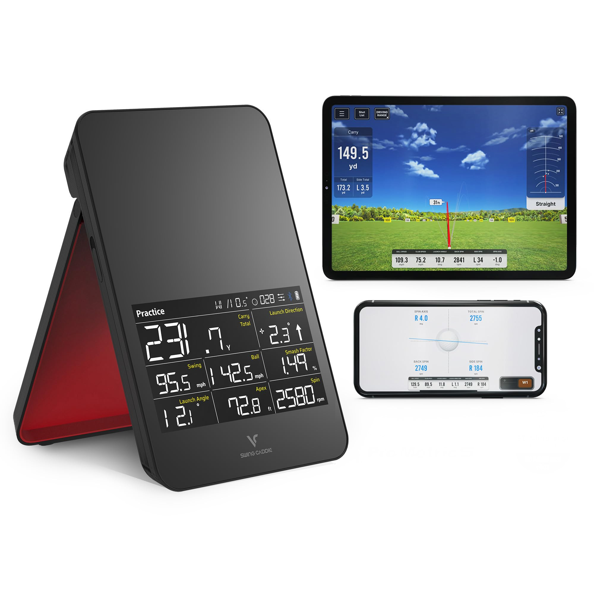 Voice Caddie SC4 PRO Golf Launch Monitor & 3D Driving Range Simulator for Indoor and Outdoor Use ... | Amazon (US)