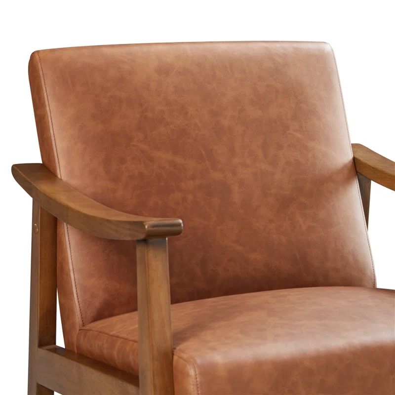 Fiontan Vegan Leather Armchair | Wayfair North America