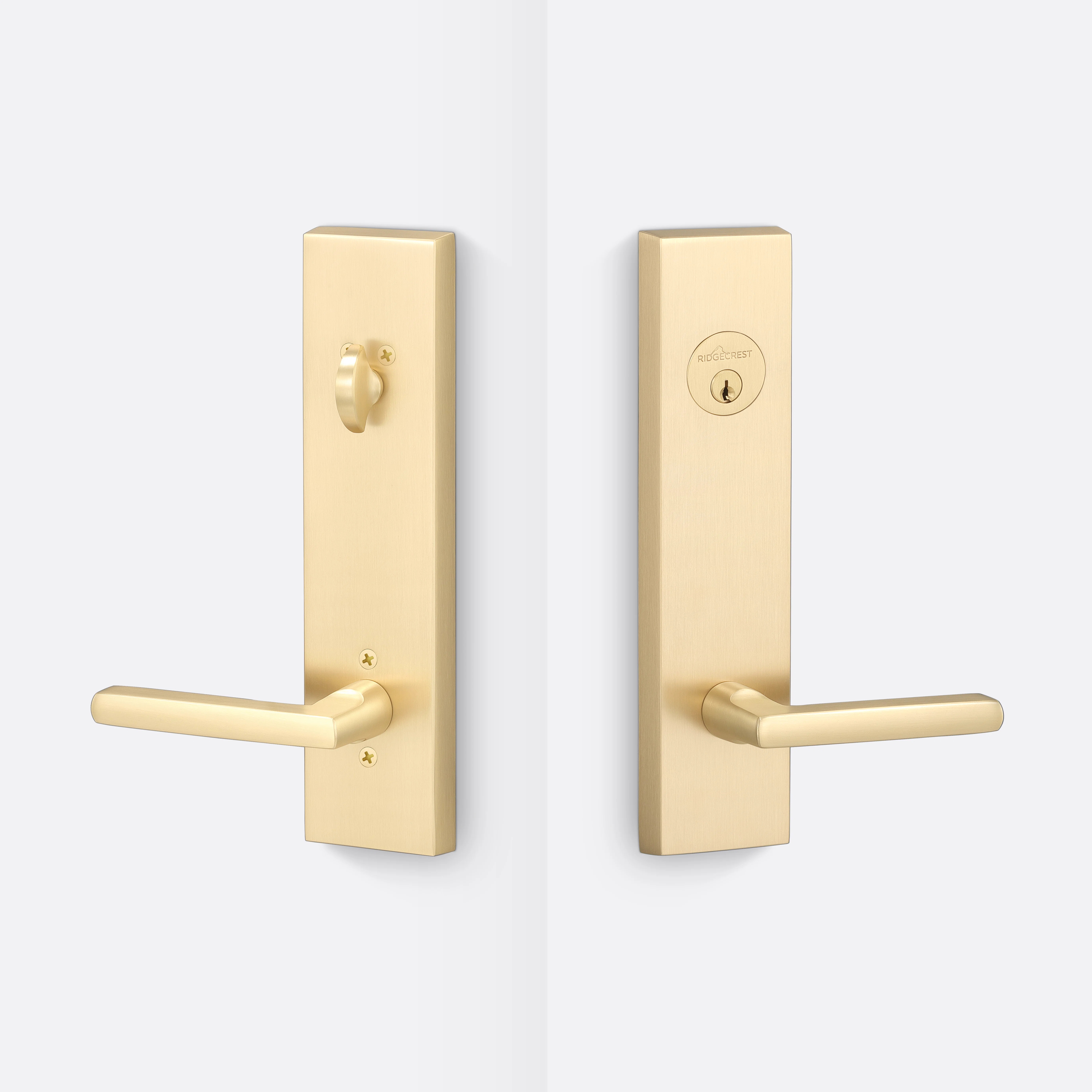 Logan Sideplate Entry, Flat Black | Wayfair North America