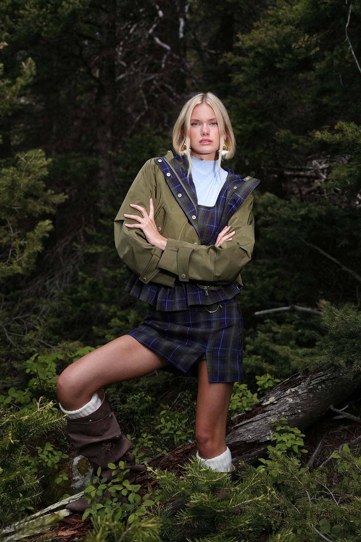 Cropped Anorak Rain Jacket | Avec Les Filles