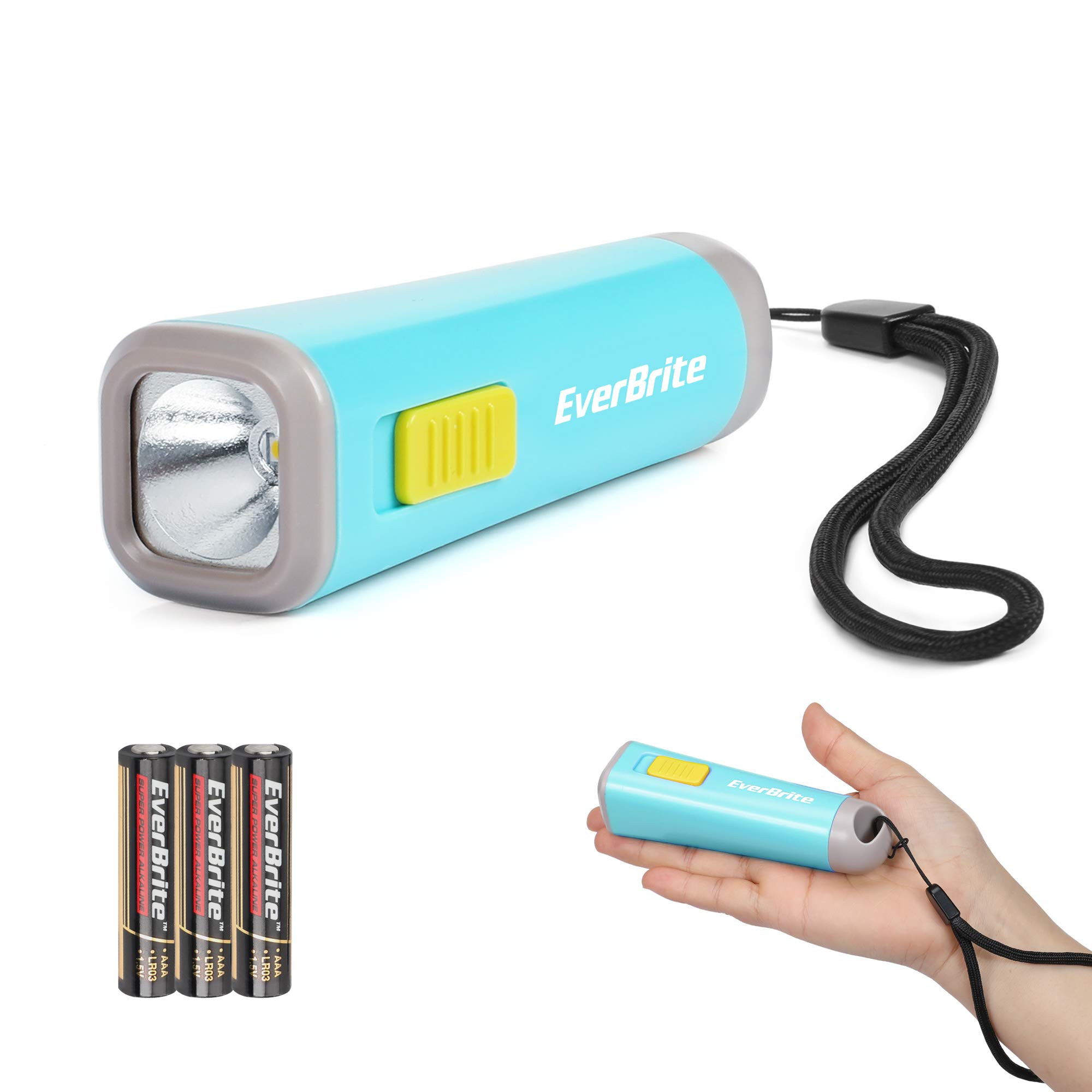 EverBrite Kids Flashlight, Mini LED Flashlight, Plastic Torch Use for Emergencies, Camping, Outdo... | Amazon (US)
